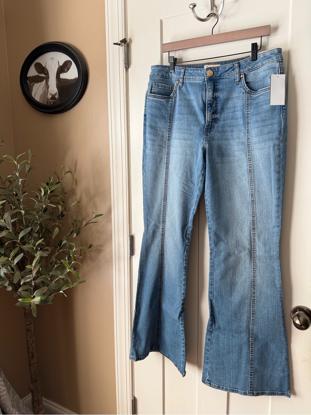 NWT Kut from the Kloth Ana Super Flare Jeans Size 12 - Picture 3 of 16